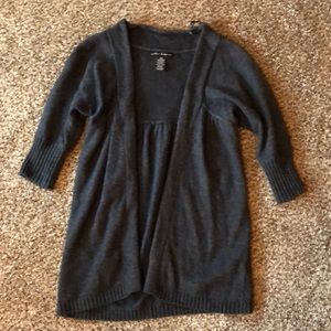 Grey cardigan